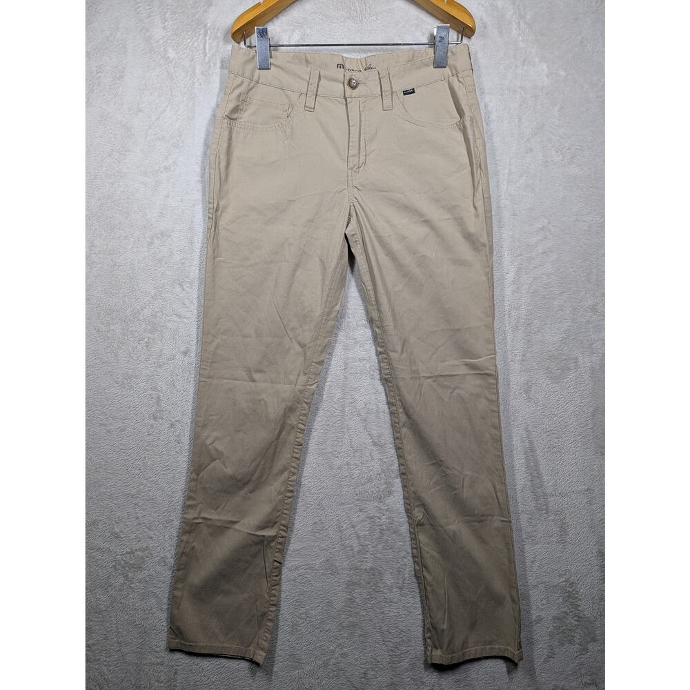 Travis Mathew Pants Mens S/M 29" Inseam Beige Performance Golf Light **